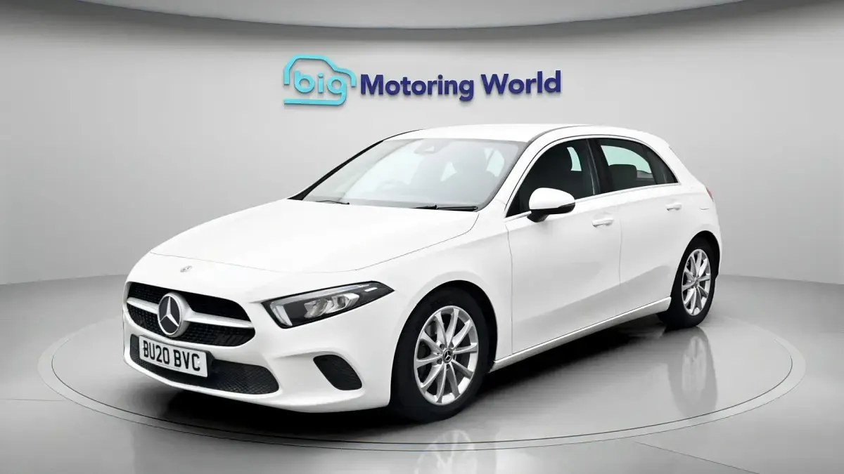 Used Mercedes A200 163 HP (119 kW) 2020 White Hatchback