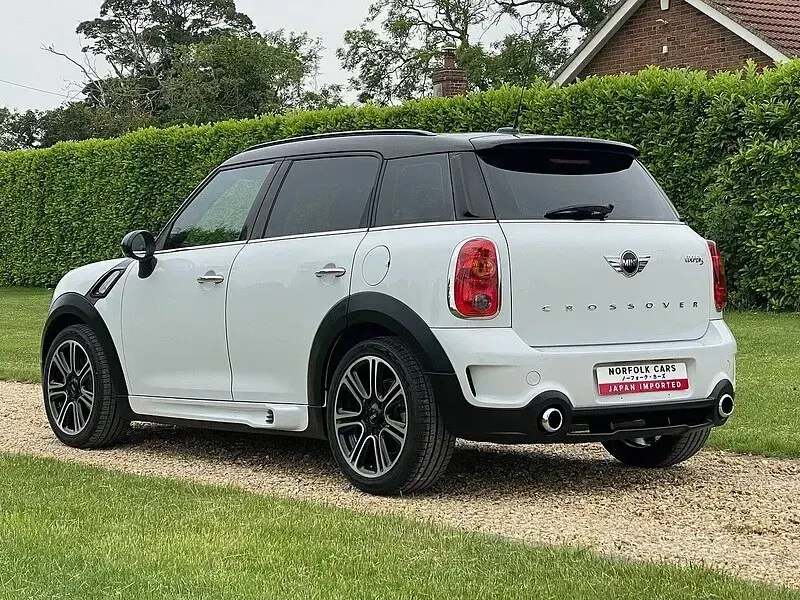 Used Mini Cooper S Countryman 184 HP (135 kW) 2013 Light white SUV