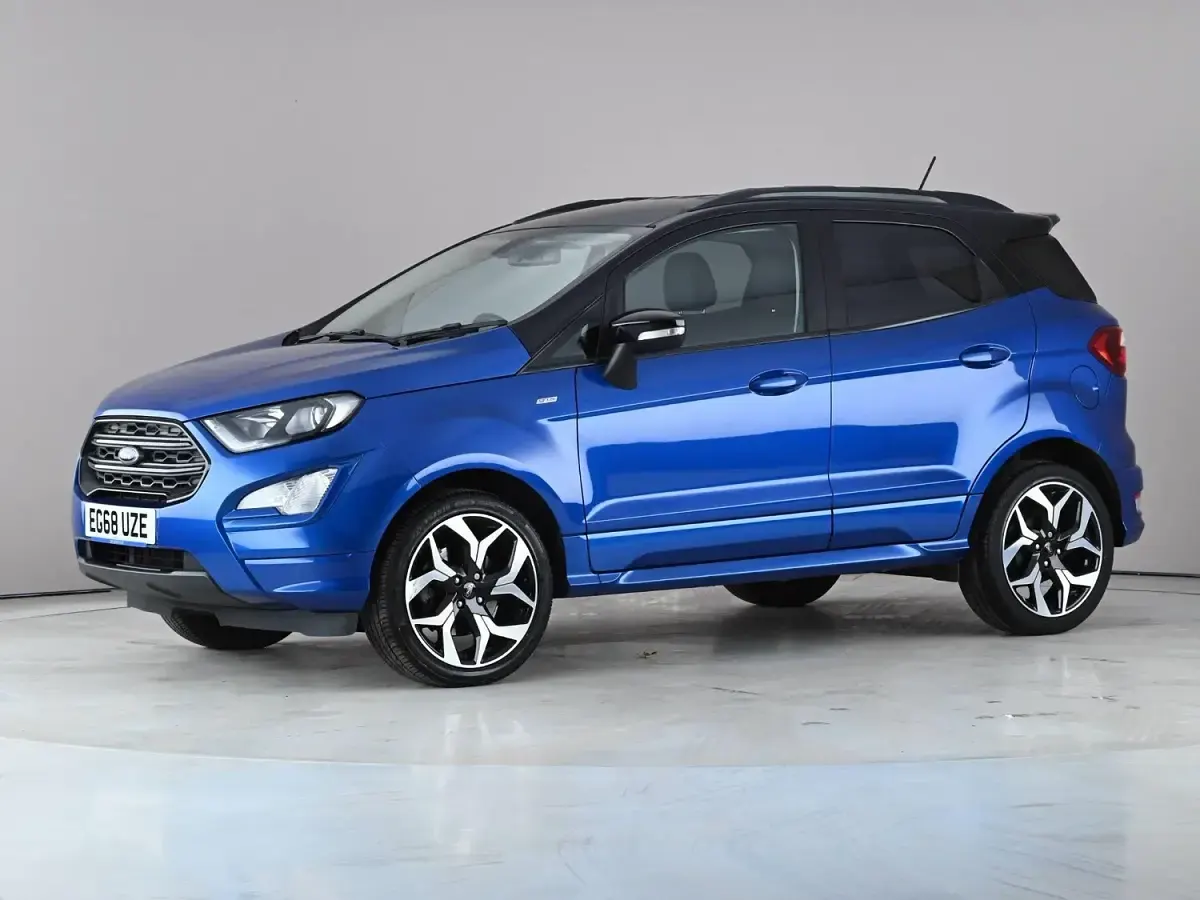 Begagnad Ford Ecosport ST-Line 2019 Blå SUV