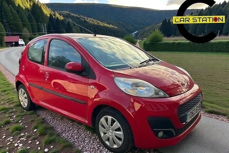 Red Used 2013 Peugeot 107 Active Hatchback | £3,695 (Fair price) - Image 1/1