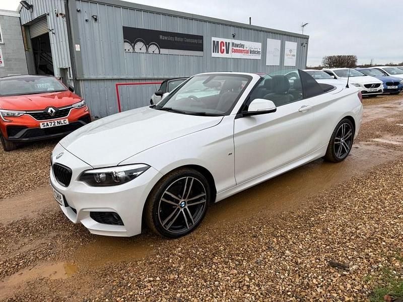 White Used 2019 BMW 218 M Sport Cabriolet | £14,490 (Fair price) - Image 1/4