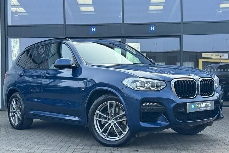 Used BMW X3 M Sport 190 HP (139 kW) 2021 Blue SUV