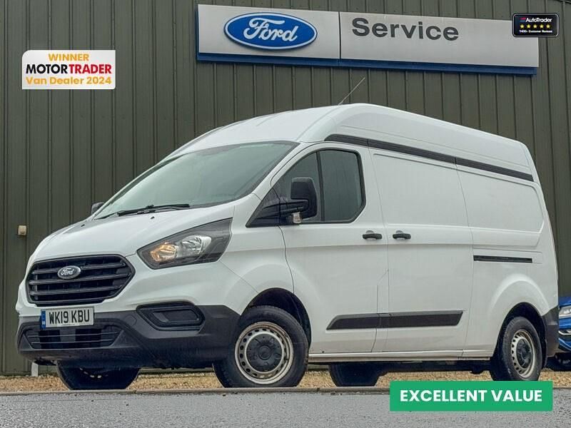 White Used 2019 Ford Transit Custom Van | £12,448 (Good price) - Image 1/4