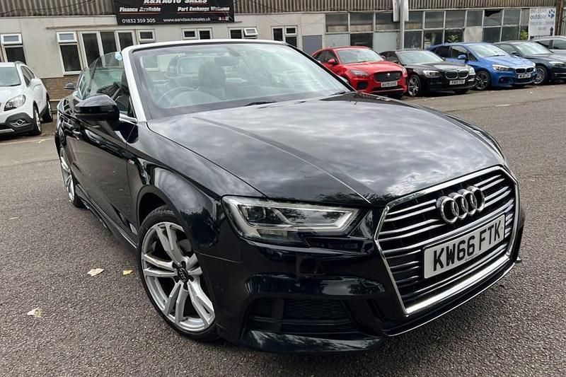 Used 2017 Audi A3 S-Line Cabriolet | £11,495 (Fair price) - Image 1/1