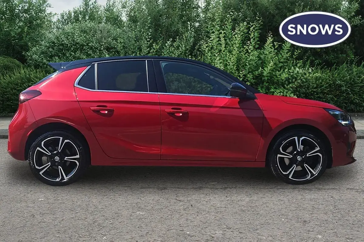 Used Vauxhall Corsa Ultimate 130 HP (95 kW) 2022 Red Hatchback