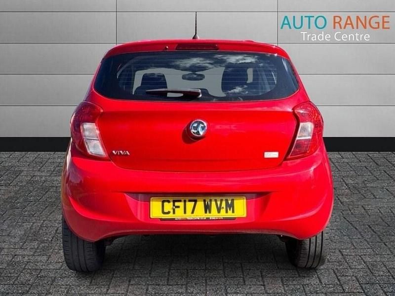 Used Vauxhall Viva 75 HP (55 kW) 2017 Red Hatchback