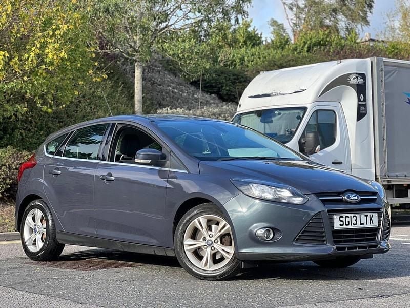 Grey Used 2013 Ford Focus Zetec Hatchback | £3,495 (Good price) - Image 1/4