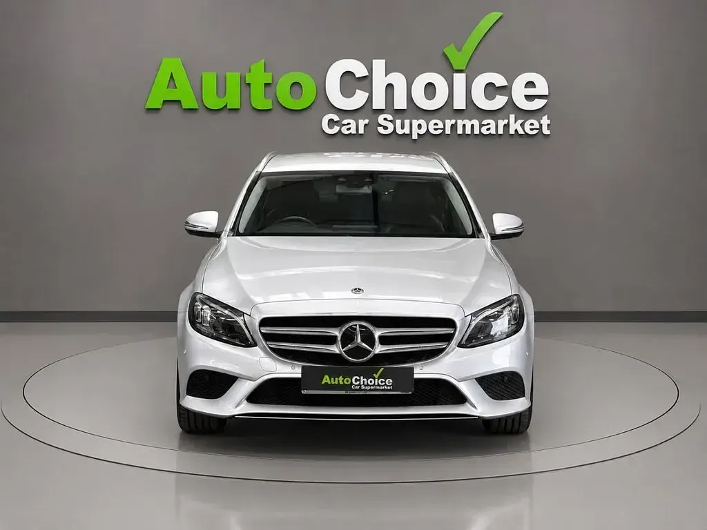 Used Mercedes C200 Premium 2019 Silver Estate
