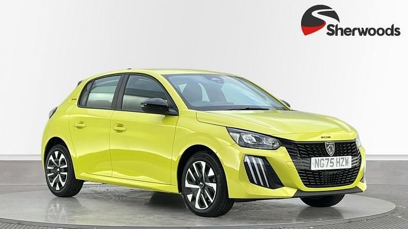 Ageuda yellow New 2025 Peugeot 208 Style Hatchback | £16,995 (Super price) - Image 1/4