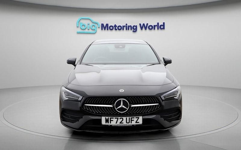 Used Mercedes CLA180 AMG line 136 HP (100 kW) 2022 Black Sedan