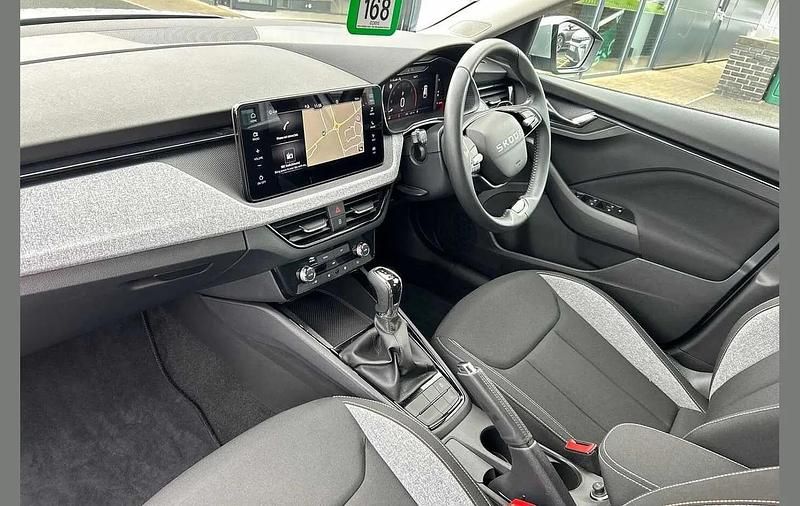 Used Skoda Scala SE 115 HP (84 kW) 2025 Brilliant silver metallic Hatchback