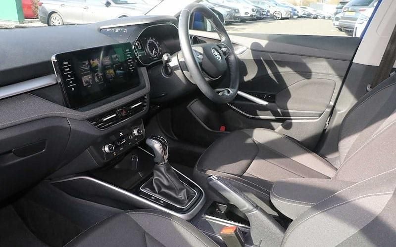 Used Skoda Fabia SE L 110 HP (80 kW) 2023 Blue Hatchback