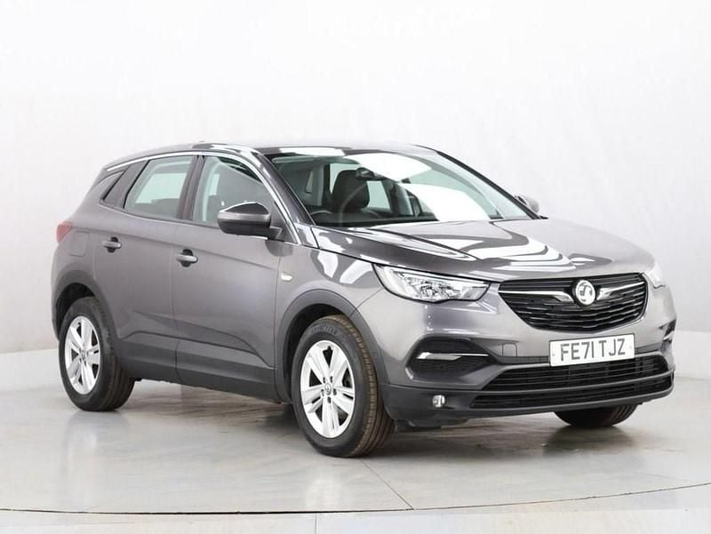 Used Vauxhall Grandland X Business Edition 130 HP (95 kW) 2021 Grey SUV