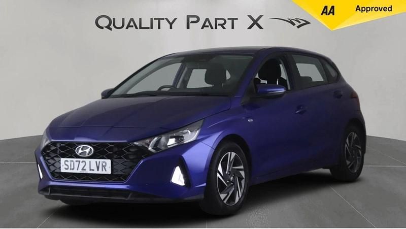 Used Hyundai i20 SE 100 HP (73 kW) 2022 Blue Hatchback