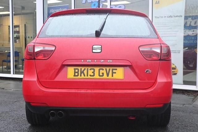 Used Seat Ibiza ST FR 105 HP (77 kW) 2013 Red Estate