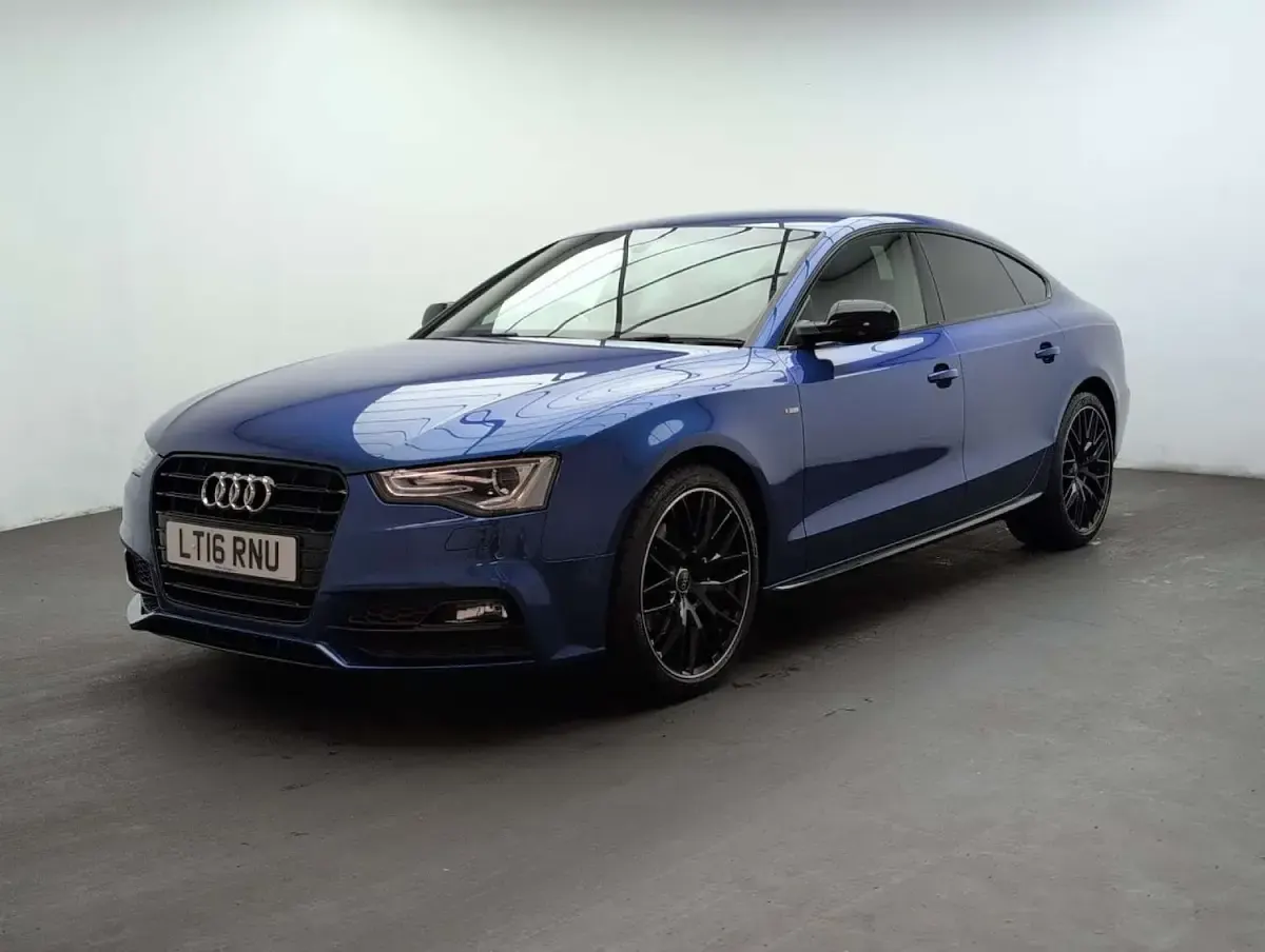 Used Audi A5 Black Edition 2016 Blue Coupe