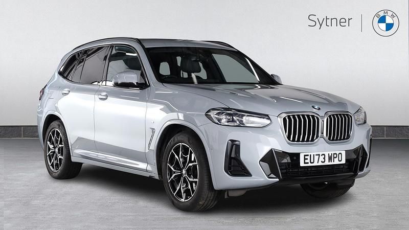 Grey Used 2023 BMW X3 M Sport SUV | £38,750 (Fair price) - Image 1/4