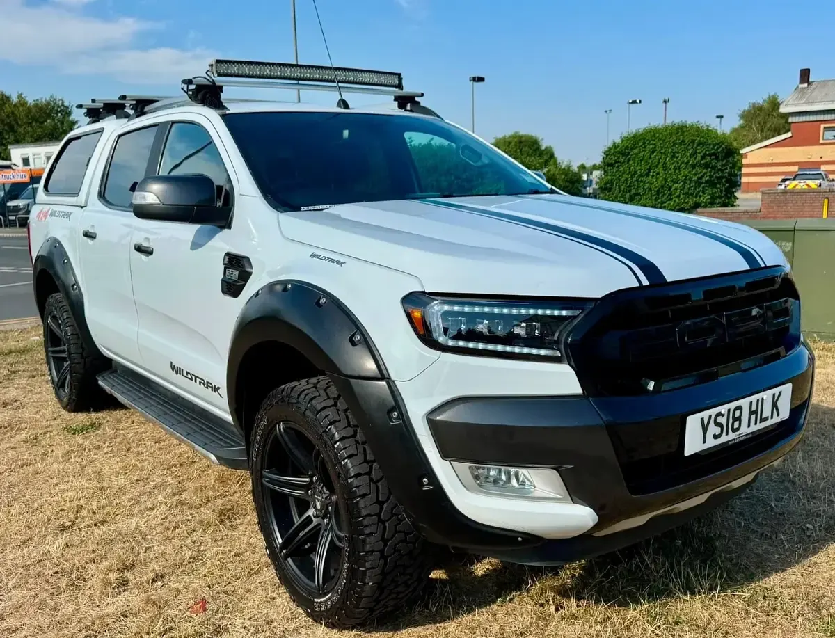 Used Ford Ranger Wildtrack 200 HP (147 kW) 2018 White Pickup