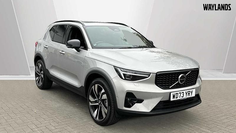 Silver Used 2024 Volvo XC40 Ultimate SUV | £36,440 (Fair price) - Image 1/4