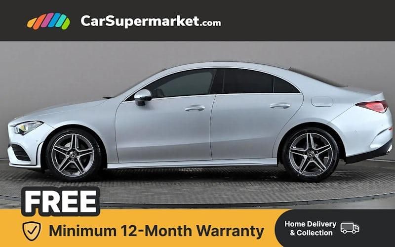 Used Mercedes CLA180 AMG Line Premium 136 HP (100 kW) 2021 Silver Sedan