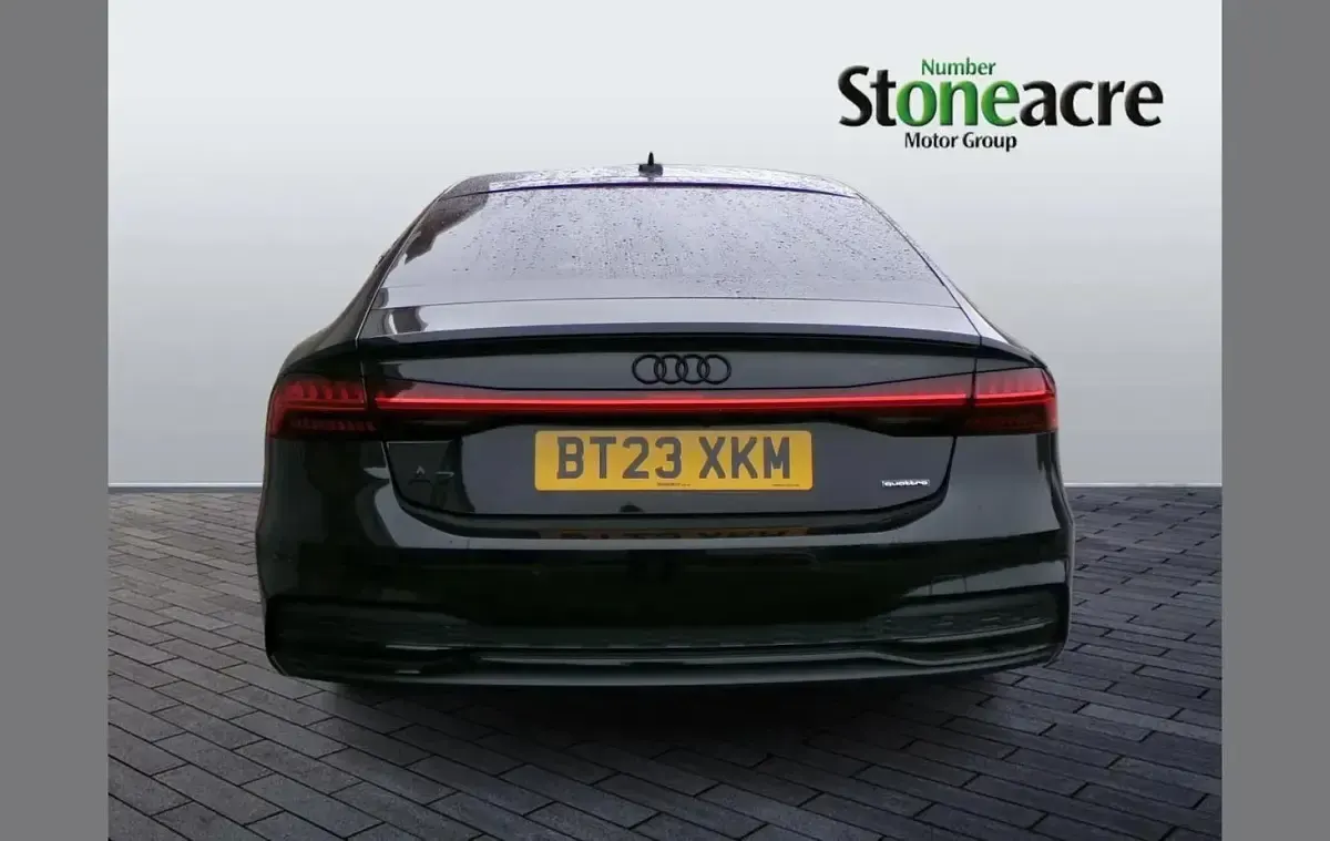 Used Audi A7 Black Edition 200 HP (147 kW) 2023 Black Sedan