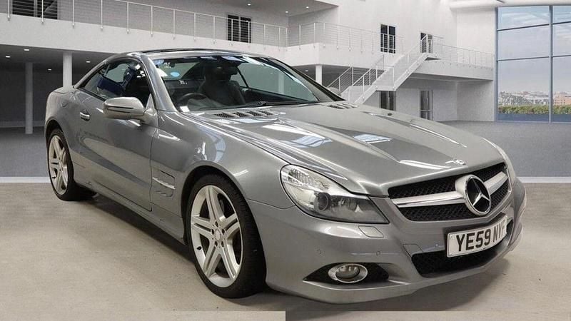 Used Mercedes SL300 2009 Silver Cabriolet