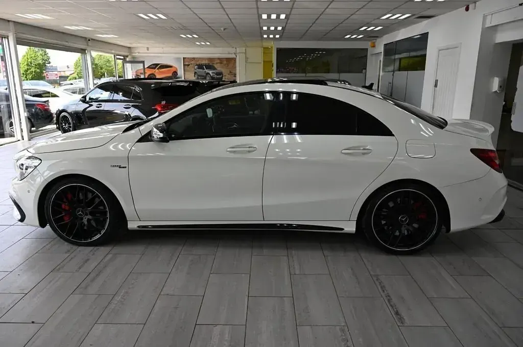 Used Mercedes CLA45 AMG 2016 White Sedan