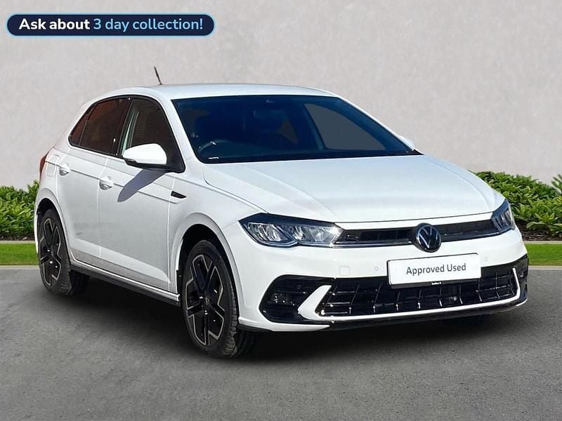 White Used 2025 VW Polo R-line Hatchback | £21,145 (A bit pricey) - Image 1/4