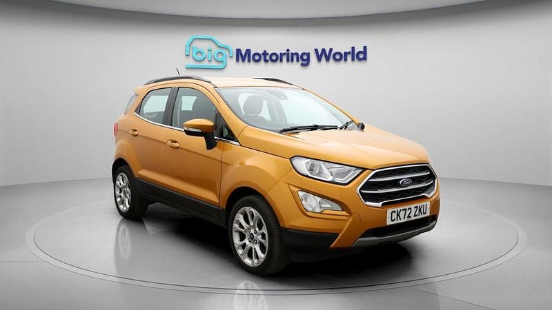 Used Ford Ecosport Titanium 2023 Yellow SUV