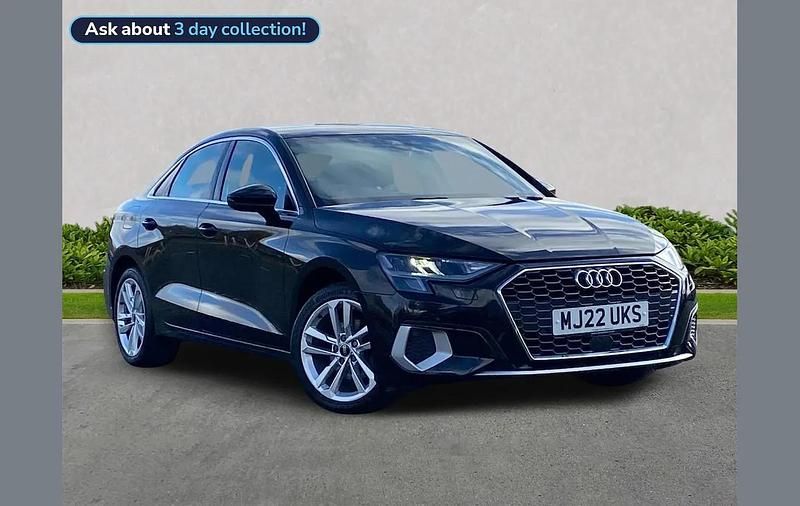 Used Audi A3 Sport 150 HP (110 kW) 2022 Black Sedan