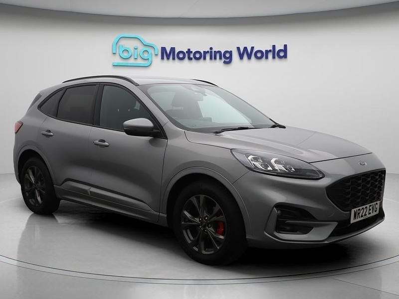Silver Used 2022 Ford Kuga ST-Line SUV | £20,100 (Good price) - Image 1/4