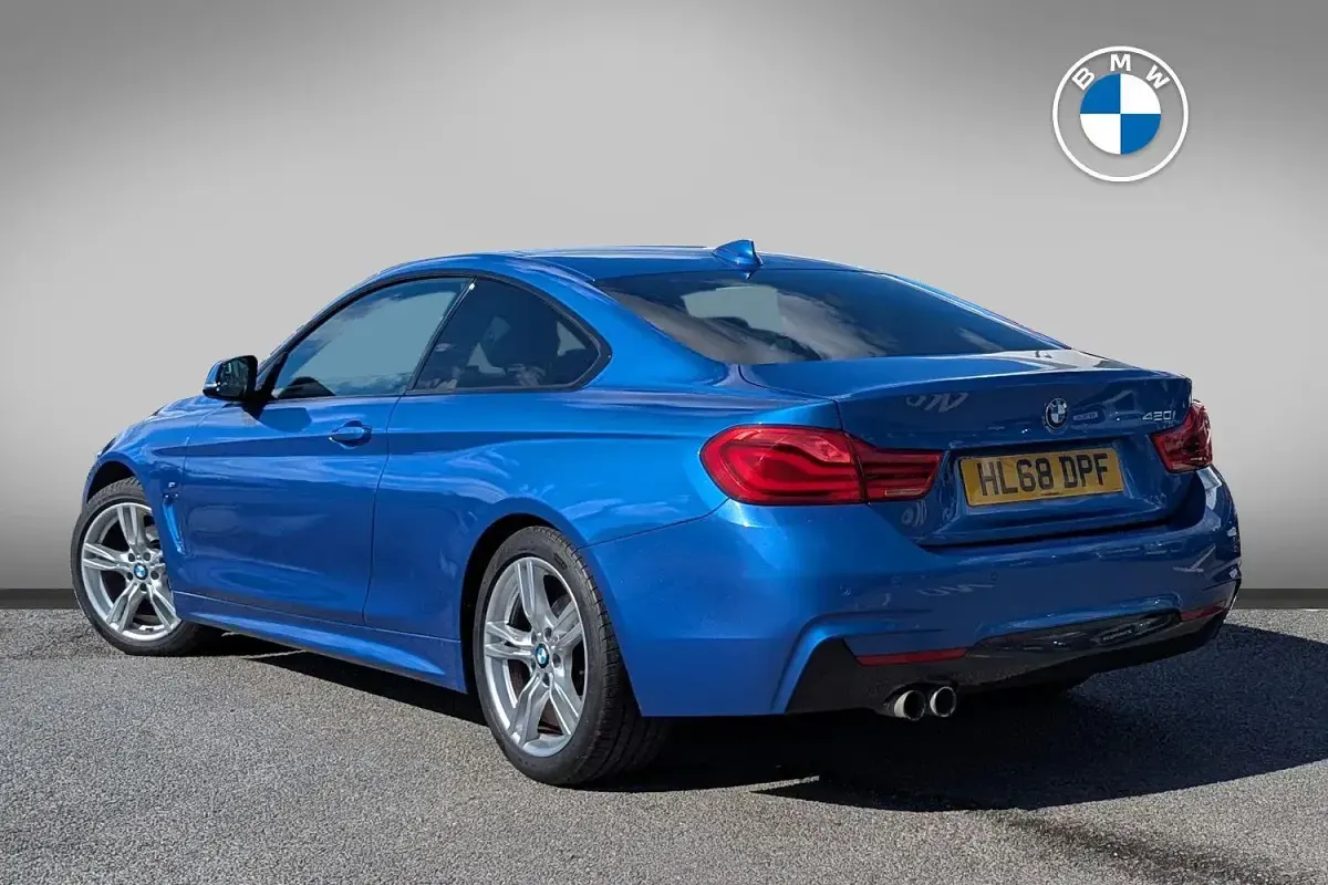Used BMW 420 M Sport 181 HP (133 kW) 2019 Blue Coupe
