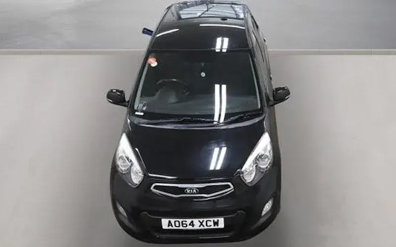 Used Kia Picanto 84 HP (61 kW) 2014 Black Hatchback