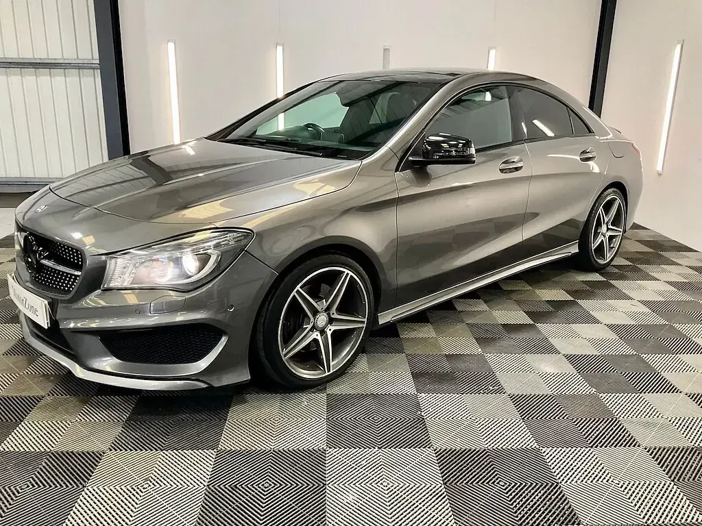 Used Mercedes CLA220 AMG 177 HP (130 kW) 2014 Grey Coupe