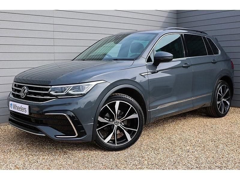 Used VW Tiguan R-line 150 HP (110 kW) 2021 Grey SUV