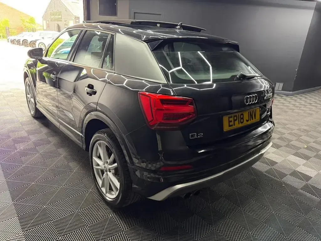 Used Audi Q2 S-Line 150 HP (110 kW) 2018 Black SUV
