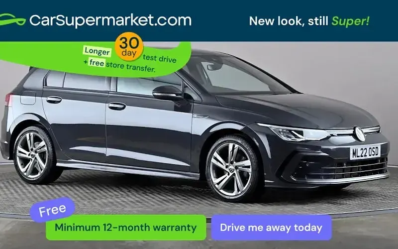 Second-hand VW Golf VIII R-line 150 CP (110 kW) 2024 Hatchback