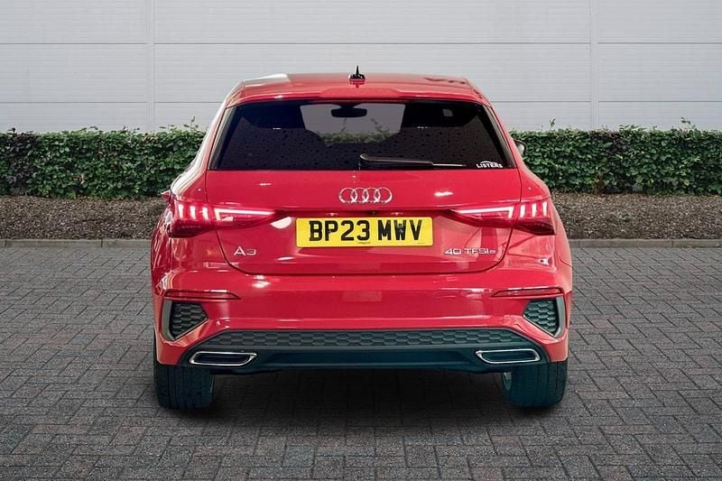 Used Audi A3 e-tron S-Line 200 HP (147 kW) 2023 Red Hatchback