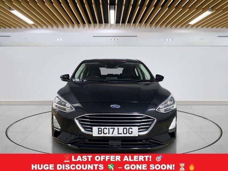 Black Used 2019 Ford Focus Titanium X Hatchback | £12,399 (Good price) - Image 1/3
