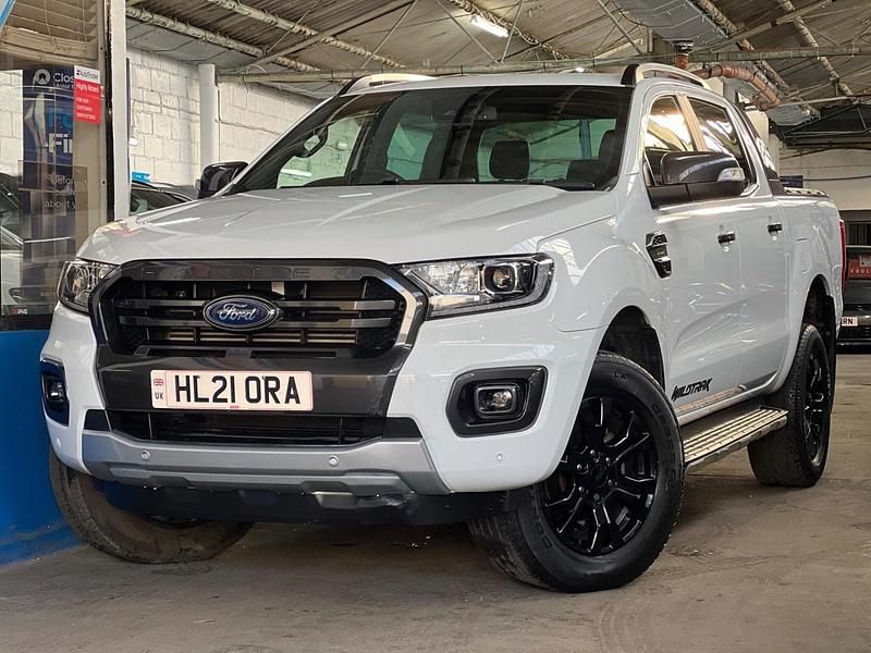 White Used 2021 Ford Ranger Wildtrack Pickup | £23,495 (Fair price) - Image 1/3
