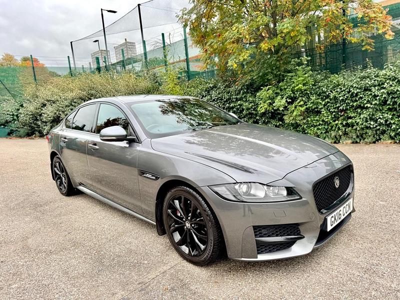 Grey Used 2016 Jaguar XF R-Sport Sedan | £8,989 (Expensive) - Image 1/4