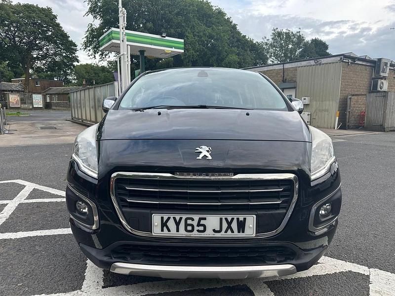 Black Used 2015 Peugeot 3008 Active Hatchback | £3,250 (Good price) - Image 1/4