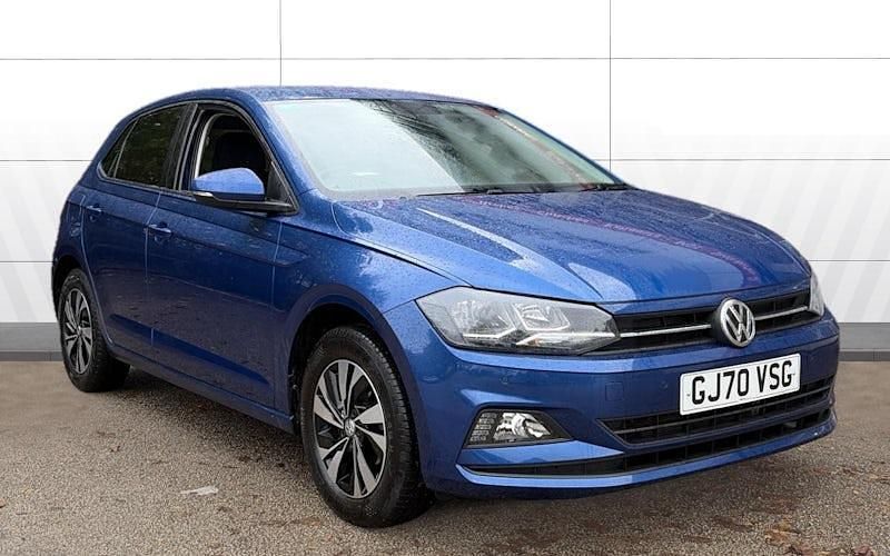Blue Used 2020 VW Polo Match Hatchback | £15,216 (Fair price) - Image 1/4