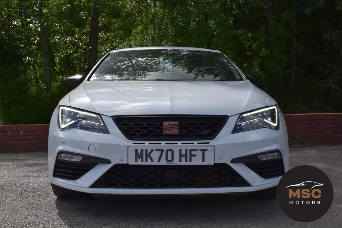 Second-hand Seat Leon CUPRA 290 CP (213 kW) 2020 Alb Hatchback