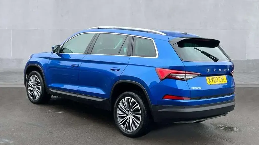 Used Skoda Kodiaq SE L Executive 150 HP (110 kW) 2022 Blue SUV