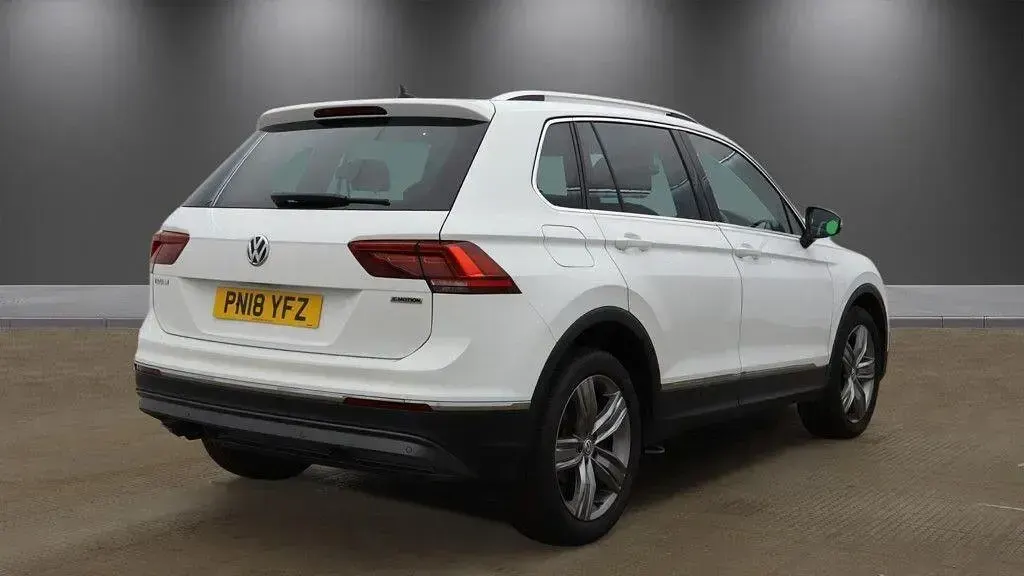 Used VW Tiguan SEL 150 HP (110 kW) 2018 White SUV