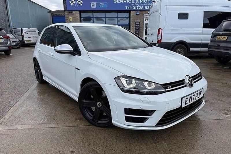 White Used 2017 VW Golf VII R Hatchback | £17,495 (Fair price) - Image 1/1
