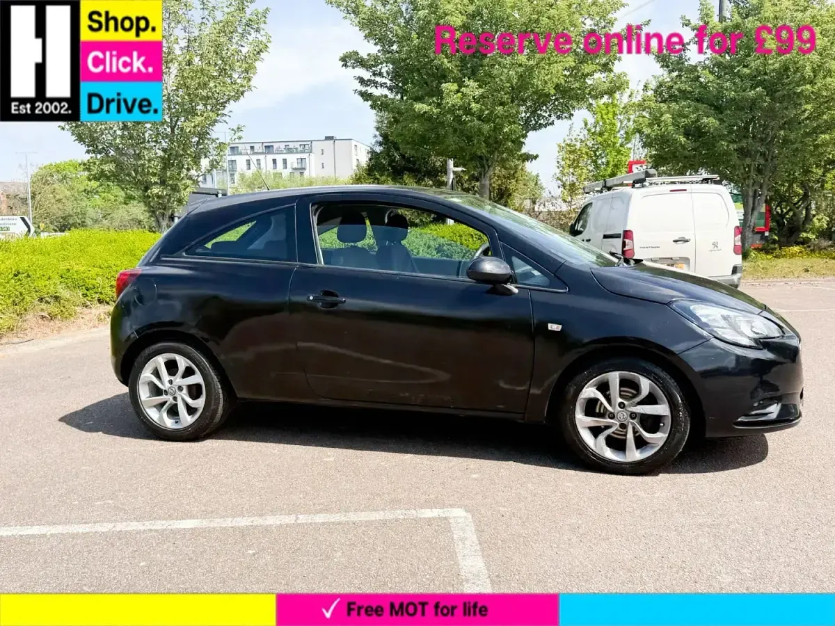 Second-hand Vauxhall Corsa 75 CP (55 kW) 2017 Negru Hatchback
