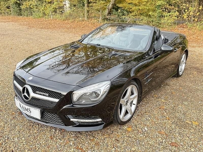 Käytetty Mercedes SL350 AMG 2013 Musta Avoauto