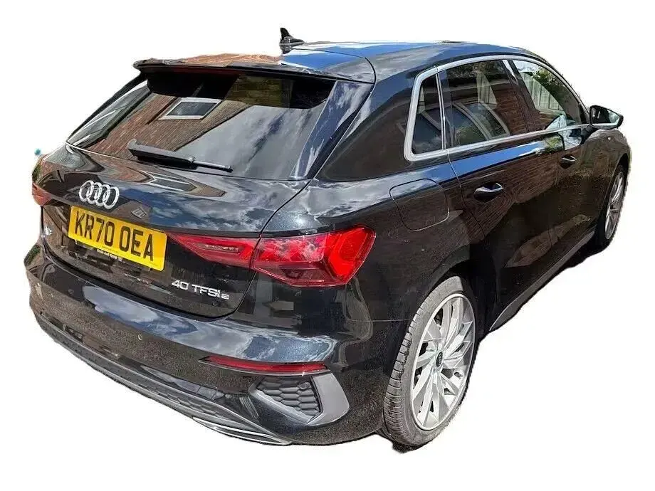 Used Audi A3 Sportback e-tron S-Line 2020 Black Hatchback